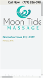 Mobile Screenshot of moontidemassagecapecod.com